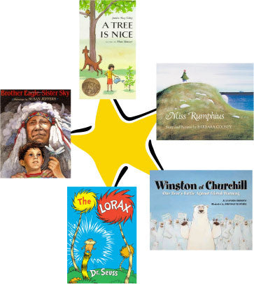 Five Favorite Books and Downloadable for Earth Day