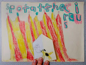 Character & Setting Lesson: Make Your Own Page of a “Lift-the-Flap” Book