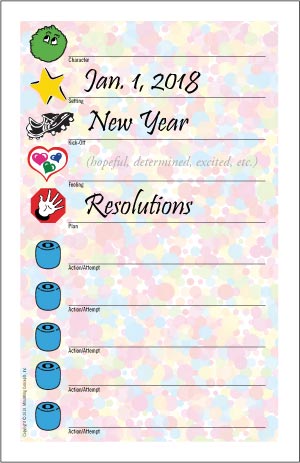 “New Year” Lesson Idea with 3 Books and 1 FREE Worksheet