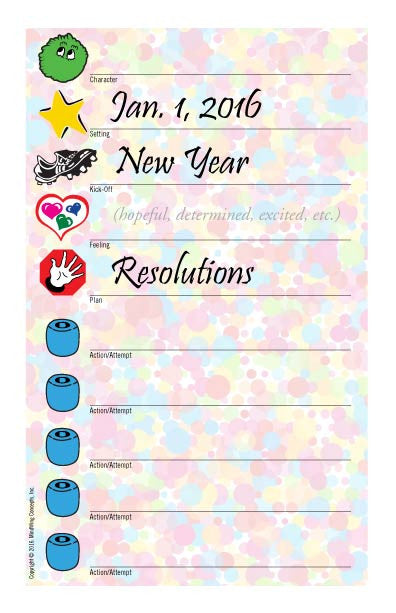SGM is 25 Years Old & SGM New Year’s Resolution Worksheet