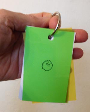 Do-It-Yourself Ringed Cards for Teaching Beginning, Middle, End & Story Development